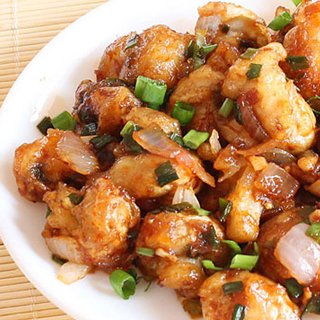mushroom chilli dry