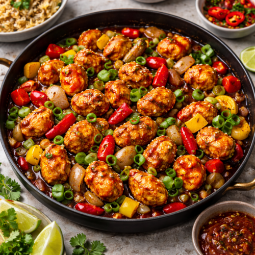 NON VEG DRY CHILLI STIR-FRY