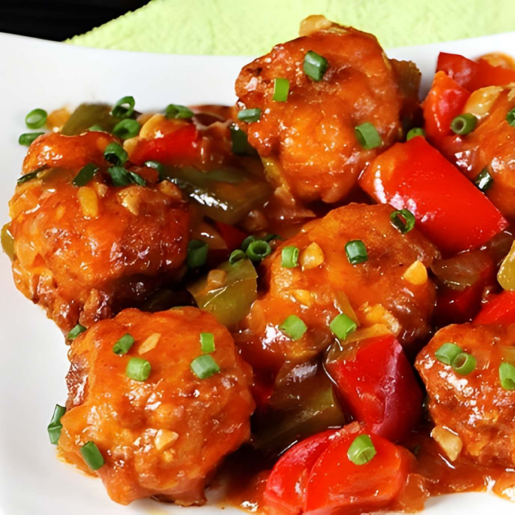 Chicken Manchurian Dry 8-10 persons