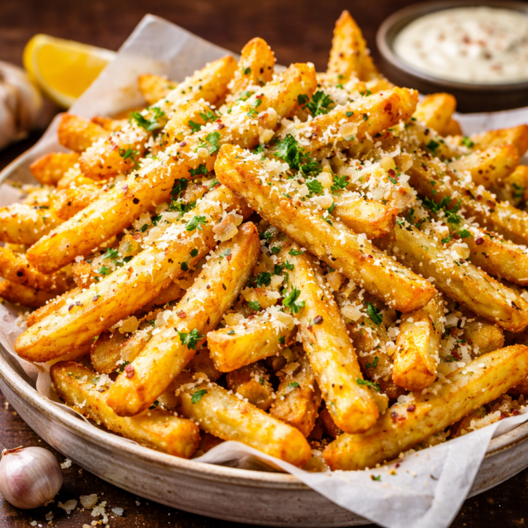 GARLIC PARMESAN FRIES